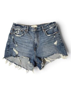 Abercrombie & Fitch Curve Love- The Mom Short High Rise- 32/14